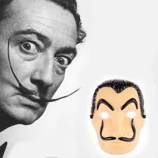 Dali Maske Dali Masken Roter Overall