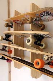 Diy Skateboard Rack Skateboard Rack Skateboard Racks Diy Skateboard Storage