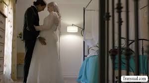 Shemale bride and her soon to be husband are in the room kissing each other  before their marriage.After that,smalltits TS lets him bareback her ass. -  XNXX.COM