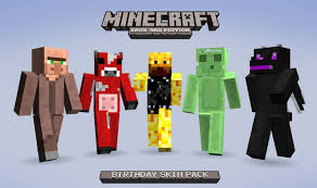 Initially, in minecraft the players are 2 skins for boys and for girls and the choice of which was not very large. Download Now Free Birthday Skin Pack For Minecraft On Xbox 360 Via Xbox Live Free Birthday Stuff Xbox Live Xbox