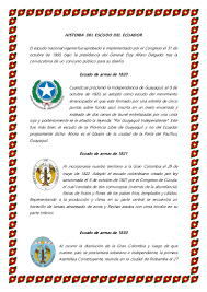 Escudo de colombia oficialmente al escudo de colombia se le conoce como escudo de armas de la república de colombia y es otra de las insignias de este país, además de la bandera y el himno nacional. Historia De Los Escudos Del Ecuador