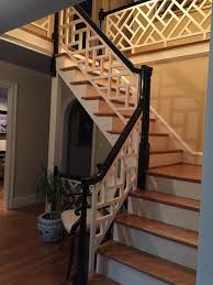 The colonial house that we used to live in. This Is What We Designed And Built After Our Study Balcony Railing Design Stair Railing Design Staircase Design
