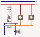 Schema Electrique Du Telerupteur Bipolaire Legrand Schema Electrique Electricite Schema Schema De Cablage Electrique