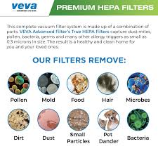 Bissell Pet Hair Eraser Lift Off Parts Veva 6 Pack Premium Vacuum Hepa Filter Set Compatible With Bissell 1866 Cross Wave Series Vacuums And 1785 Multi Surface Vacuum Filter Hair Eraser Hepa Filter