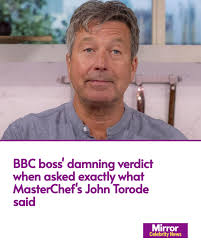 Offensive language John Torode allegedly used