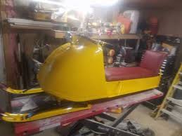 Jon Shares A Pic Of A 1963 Skidoo Snowmobile On The Elevator 1800 Lift Table When We Asked Him What He Thought Of The L Lift Table Motorcycle Lift Table Table