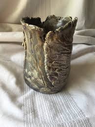Pot A Crayons Ou Petit Vase En Ceramique Artisanale Raku Etsy Raku Pot A Crayon Raku Pottery