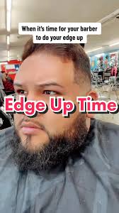 That look you and your barber make when its time to do your edge up 😳 💈  @fadetoven #barbershop #barber #faded #fade #edgeup #haircut #barberlife  #barbers #freshfade