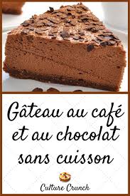 Gateau Sans Cuisson Au Cafe Et Au Chocolat La Recette Facile Gateau Sans Cuisson Gateau Chocolat Sans Cuisson Recette Gateau Sans Cuisson