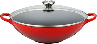 Maybe you would like to learn more about one of these? Le Creuset Cast Iron Wok 32cm With Glass Lid Teddingtons Australia