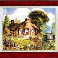 Inspirasi rumah anda hanya ada di sini www.asritempatku.blogspot.com. Jual Lukisan Rumah Gubuk Jakarta Barat Apotik Dasana Indah Tokopedia