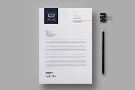 What size font to use Luxury Letterhead Design Template Graphic Hit Graphic Templates Store
