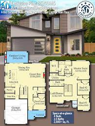 Browse 2 bed 2 bath, small 2br 1ba, 2br 3ba, modern open floor plans w/garage & more 2 bed designs! Modern House Plans Architectural Designs Home Plan 85293ms Gives You 4 Bedrooms 2 5 Baths And 2 50 Dear Art Leading Art Culture Magazine Database