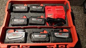 Milwaukee 20 Inch Organizer M18 Battery Storage Milwaukee Tools Milwaukee Dewalt Tools