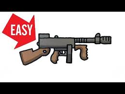 Limited time sale easy return. How To Draw Fortnite Gun Drum Gun Easy Cute Drawing Jolly Art Negi Youtube
