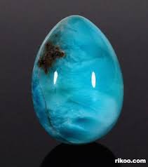 Larimar Egg Minerals And Gemstones Mineral Stone Crystals Minerals