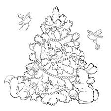 Coloring pages for christmas trees are available below. Merry Christmas Squirrels Coloring Page Coloring Printable B108 Top