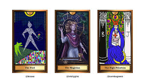 The site owner hides the web page description. Women Of Crypto Art Woca Launch The Arcana Crypto Tarot On Nft Platform Agoradigital Art