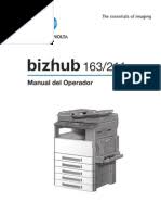 Konica minolta, bizhub 163 işletim sisteminizin belirli bir sürümüyle etkileşime girebilsin diye bu küçük yazılım programlarını oluşturur. Welch Allen 300 Manual De Servicio Descarga Electrostatica Fisica