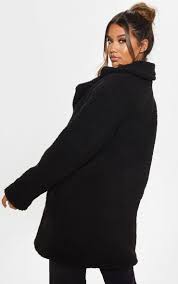 1 thought on manteau femme imitation peau lainée. Manteau Mi Long En Imitation Peau De Mouton Noir Prettylittlething Fr