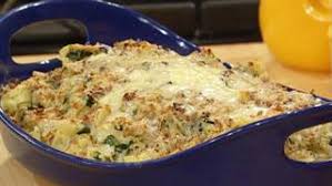 Drain and transfer noodles to a large bowl. Spinach And Egg Noodle Casserole Rachael Ray Show