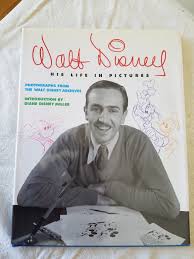 Biography Of Walt Disney Walt Disney His Life In Etsy Walt Disney Biography Vintage Book Picture Book