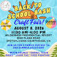BACK TO SCHOOL BASH & CRAFT FAIR