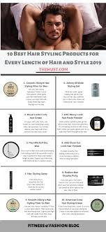 Styling paste is a great daily styling option for every guy who styles their hair. Top 10 Hair Styling Products For Men 2019 Cool Hairstyles Hair Gel For Men Wavy Hair Men