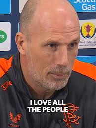 Philippe Clement responds to Scott Brown in a light-hearted manner