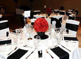 Black And White Wedding Decor Images Reception Decor Today S Bride Red Wedding Theme Red Wedding Receptions White Weddings Reception