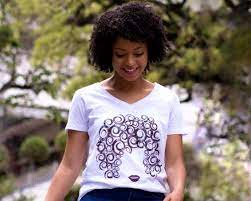 Drying curly hair with a terry cloth towel only riles things up which is the kiss of death since all that friction means tons more frizz and crazy wild hair. Natural Hair T Shirt Breezy Breezy Tee