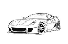These machines are produced by italians who surely vouch for the quality. Ferrari 599 Sports Cars Coloring Pages Kids Play Color Cars Coloring Pages Ferrari 599 Ferrari