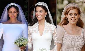 The veil is held in place by queen mary's diamond bandeau tiara, lent to ms. Royal Wedding Beauty Treatments Revealed Meghan Markle Kate Middleton Princess Diana Princess Beatrice Princess Eugenie More Hello