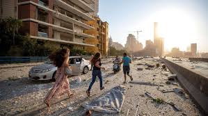 Hundreds of lebanese march to mark anniversary of beirut port explosion that killed more than 200 people. Lebanon Beirut Explosion Today Massive Explosion Shakes Lebanon S Capital At Least 50 Dead Thousands Injured Thedetrend