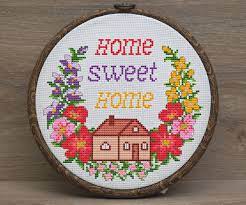 See more ideas about cross stitch, stitch, cross stitch patterns. Home Sweet Home Cross Stitch Pattern Pdf By Annaxstitch Etsy Cross Stitch Patterns Cross Stitch Easy Cross Stitch Patterns