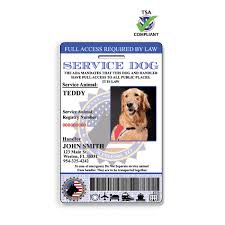 Service Dog Id Card Free Access To Animal Registry Xpressid In 2020 Emotional Support Dog Emotional Support Animal Dog Id