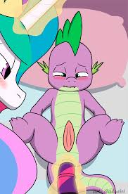 Rule34 - If it exists, there is porn of it  caluriri, princess celestia  (mlp), spike (mlp)  780815