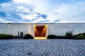 The tectonic design reinforces this vertical procession, starting with a heavy concrete plinth that an exterior stair connects the roof deck with the private rear yard, where a generous covered porch. A Modern Flat Roof House In Villeta Open And Private At The Same Time Interior Design Ideas Ofdesign