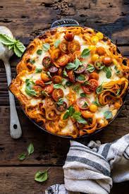 One Pot 30 Minute Creamy Tomato Basil Pasta Bake Recipe Half Baked Harvest Recipes Harvest Recipes Tomato Basil Pasta