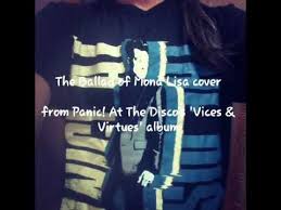 Panic At The Disco The Ballad Of Mona Lisa Album Pin On Panic At The Disco