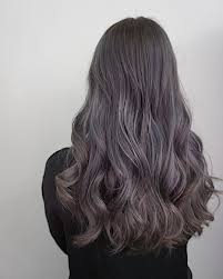 Cool Tones Of Ash Grey And Beige Meet In This Beautiful Hair Colour Styled In Loose Curls Grey Hair Color Ash Hair Color Hair Color