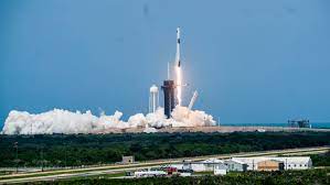 Spacex today launched its third crewed mission, recycling a rocket and spacecraft for the first time.a team of four astronauts were propelled into orb. Spacex Launch Highlights From Nasa Astronauts Trip To Orbit The New York Times