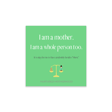 Momtra Card I Am A Mother Crunchy Mama Box