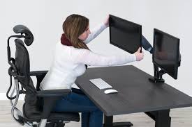 I like to simplify good computer desk posture into 4 separate actions: 5 Reasons For Neck Pain Sitting At A Computer In 2021