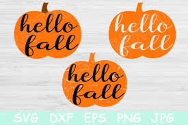 Download Pumpkin With Hello Fall Saying Graphic By Tiffscraftycreations Creative Fabrica Yellowimages Mockups