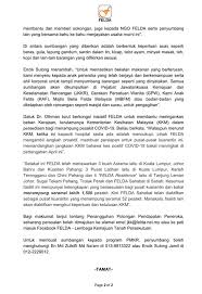 .kerajaan persekutuan melalui kementerian pelancongan serta lembaga kemajuan terengganu tengah sendiri telah membawa seribu kemudahan alamat: Felda Mengumumkan Inisiatif Meringankan Felda Lembaga Kemajuan Tanah Persekutuan Facebook