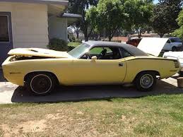 Image result for Yellow Gold 1970 Barracuda