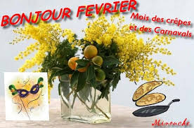 Bonjour F�vrier! Mois de crepes et des Carnavals | F�vrier, Carnaval, Image  noel