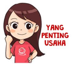 1 pak isi 6 lbr stiker size : 22 Stiker Lucu Ideas Cartoon Jokes Funny Humor