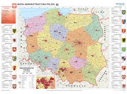 Mapy polski dostosowane do potrzeb. Mapa Administracyjna Polski 2018 Mapa Scienna